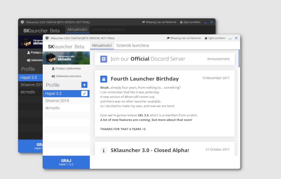 SKlauncher
